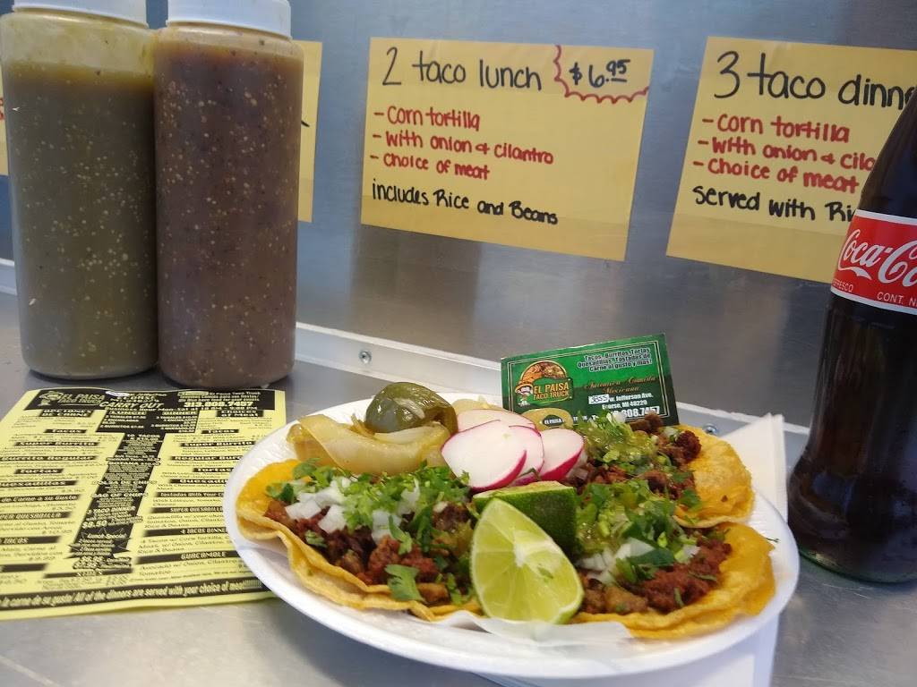 El Paisa Taco Truck | 3933 W Jefferson Ave, Ecorse, MI 48229, USA | Phone: (313) 808-7457