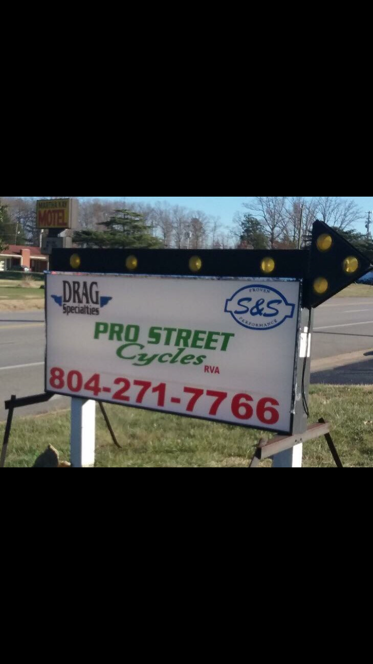 Pro Street Cycles RVA | 8810 Jefferson Davis Hwy, Richmond, VA 23237, USA | Phone: (804) 271-7766