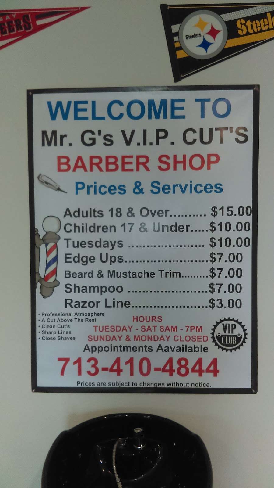 Mr. Gs V.I.P. Cuts | 6314 W Little York Rd, Houston, TX 77091, USA | Phone: (713) 410-4844