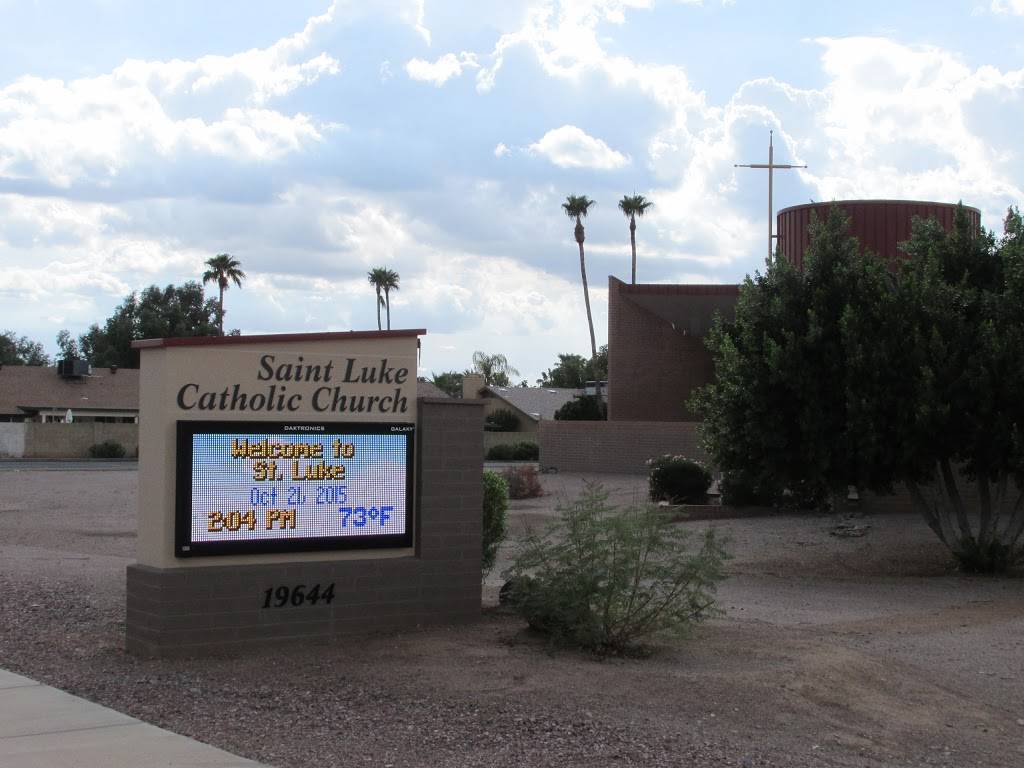 St. Luke Catholic Church | 19644 N 7th Ave, Phoenix, AZ 85027, USA | Phone: (623) 582-0561