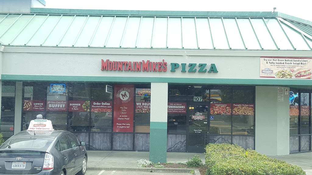 Mountain Mikes Pizza | 4380 Sonoma Blvd, Vallejo, CA 94589, USA | Phone: (707) 980-6696