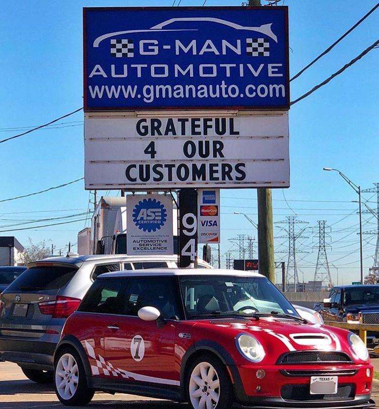G-Man Automotive & Body Shop | 9414 Westpark Dr, Houston, TX 77063, USA | Phone: (713) 978-6272