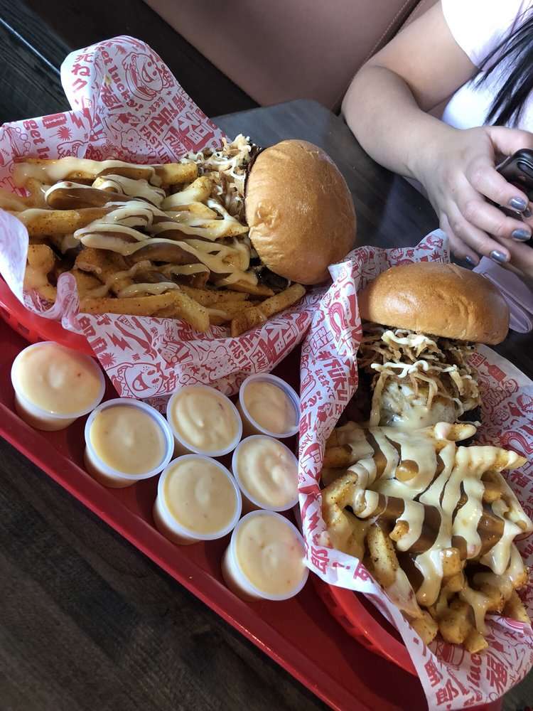 Fukuburger Buffalo | 7365 S Buffalo Dr unit a, Las Vegas, NV 89113, USA | Phone: (702) 684-6161