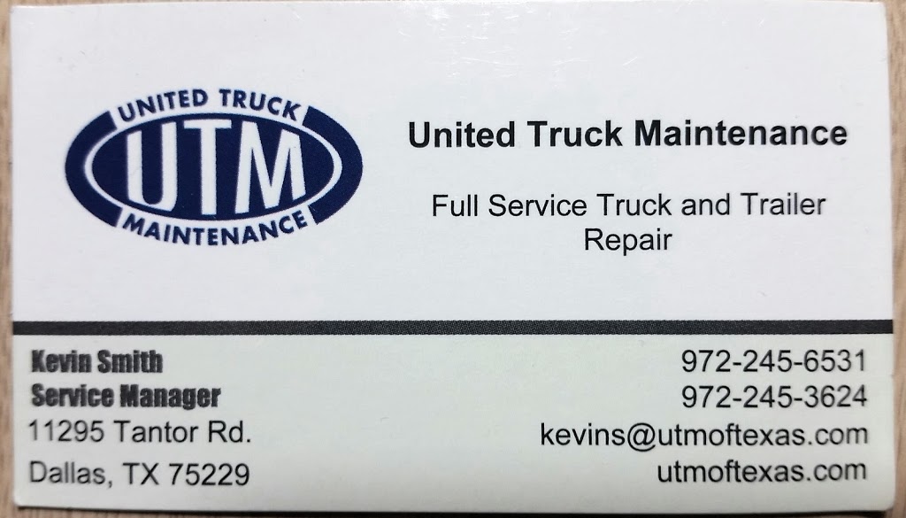 United Truck Maintenance | 11295 Tantor Rd, Dallas, TX 75229, USA | Phone: (972) 245-6531