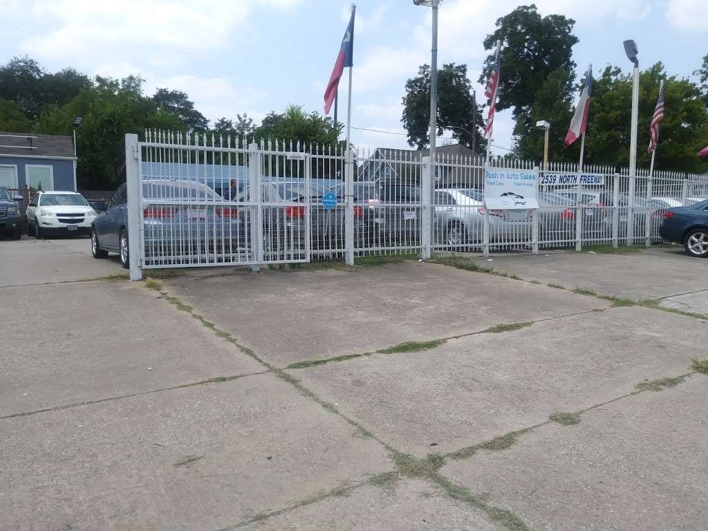 Rush In Auto Sales | 2539 North Fwy, Houston, TX 77009, USA | Phone: (832) 463-8242