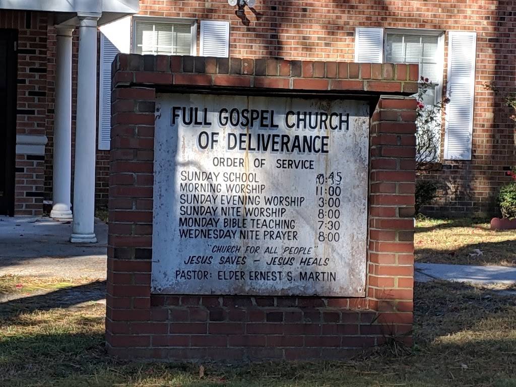 Full Gospel Church-Deliverance | Norfolk, VA 23502, USA | Phone: (757) 466-7276