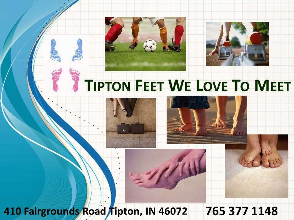 Indiana Podiatry Group Tipton | 410 Fairgrounds Rd, Tipton, IN 46072, USA | Phone: (765) 675-0984