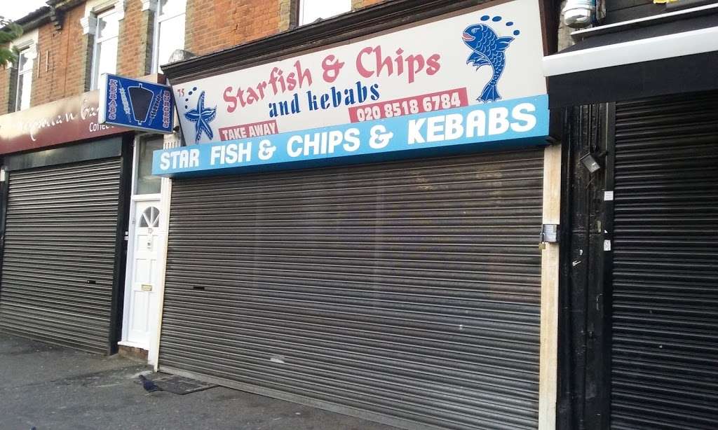 Starfish & Chips | 75 Belgrave Rd, Ilford IG1 3AL, UK | Phone: 020 8518 6784