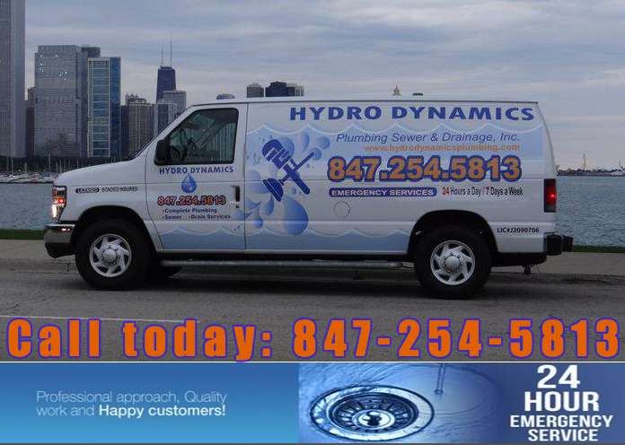 Hydro Dynamics Plumbing Sewer & Drainage, Inc | 6505 Oakton St #30, Morton Grove, IL 60053, USA | Phone: (847) 254-5813