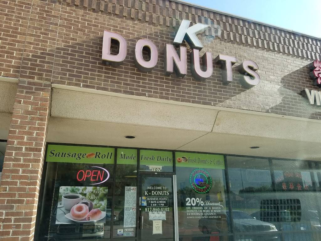 K Donuts | 1901 E Arkansas Ln # 107, Arlington, TX 76010, USA | Phone: (817) 860-4102