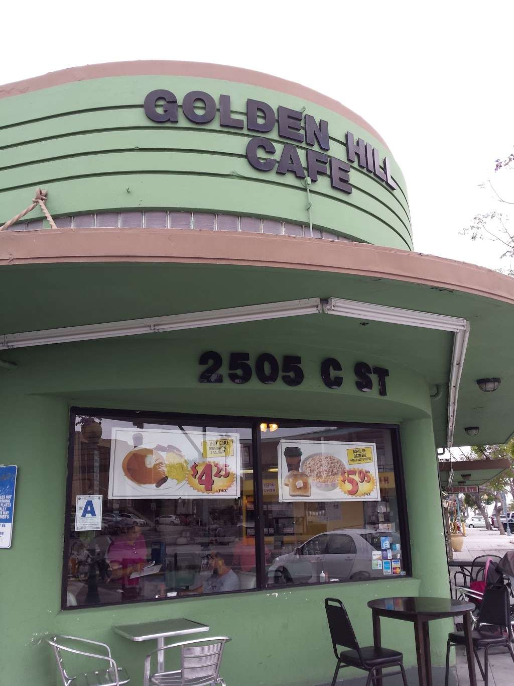 Golden Hill Cafe | 2505 C St, San Diego, CA 92102, USA | Phone: (619) 239-7464