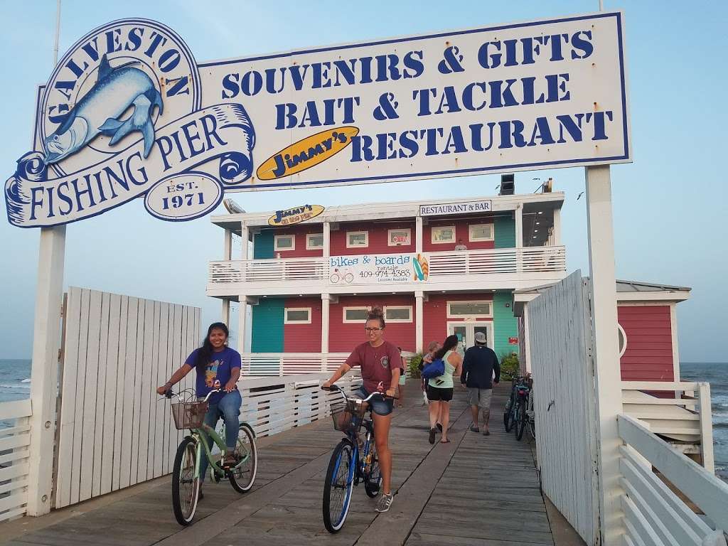 Jimmys Bikes & Boards Beach Rentals | 9001 Seawall Blvd, Galveston, TX 77554, USA | Phone: (409) 789-3474