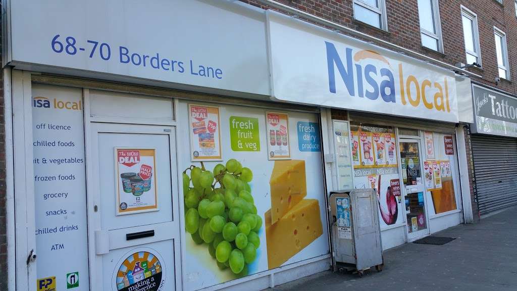 Nisa | 66-70 Borders Ln, Loughton IG10 3QX, UK | Phone: 020 8532 0244