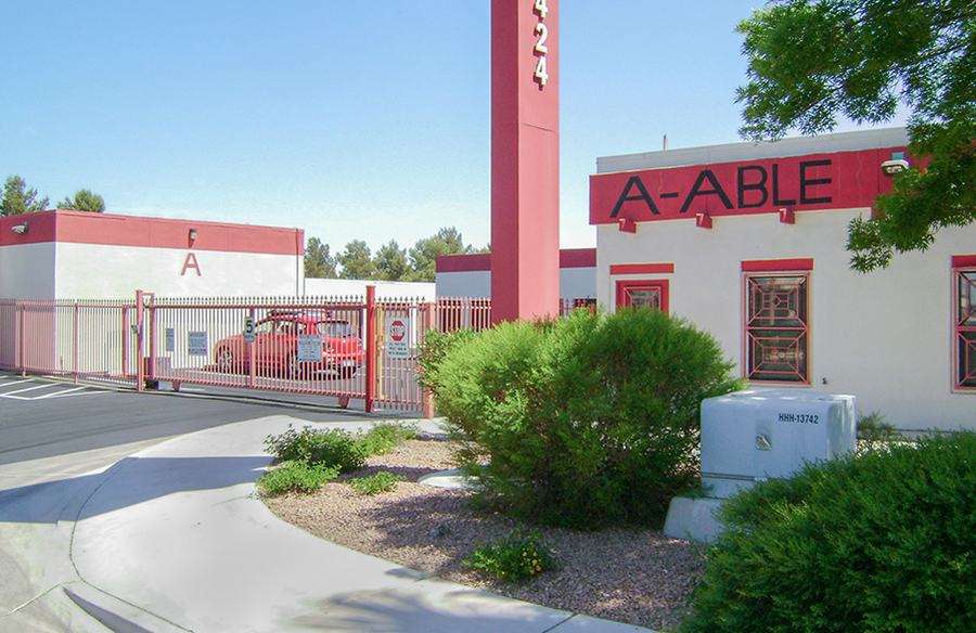 A-Able Self Storage Center | 4424 San Mateo St, North Las Vegas, NV 89031, USA | Phone: (702) 703-6071