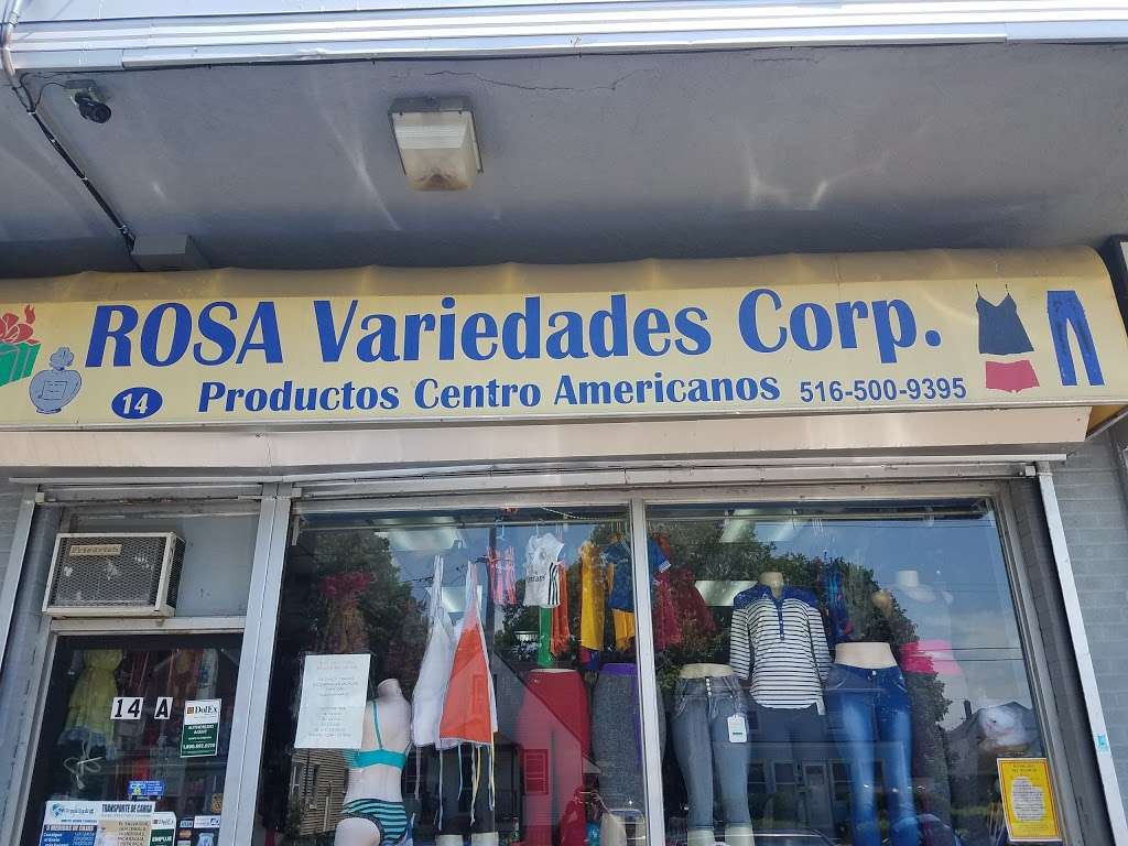 Rosa Variedades | 14 James L L Burrell Ave, Hempstead, NY 11550, USA | Phone: (516) 500-9395