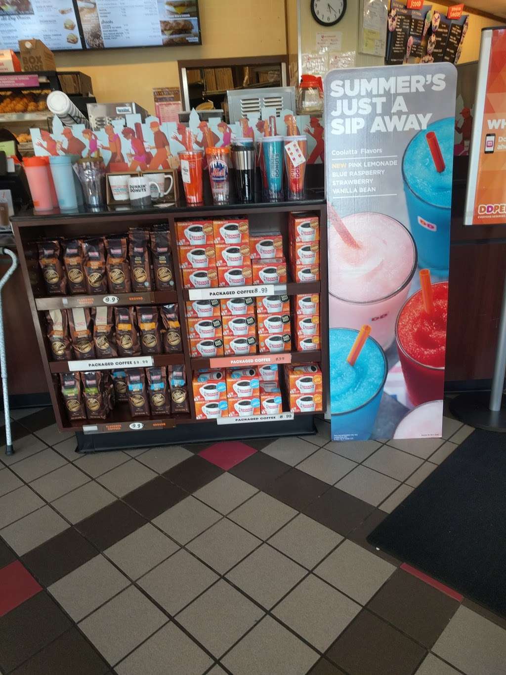 Dunkin Donuts | 719 Mountain Ave, Springfield Township, NJ 07081, USA | Phone: (973) 376-6658