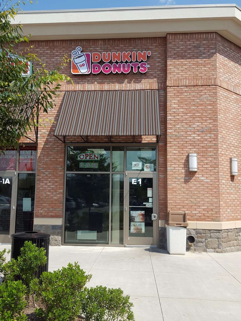 Dunkin Donuts | 22610 Newcut Rd Suite E-1A, Clarksburg, MD 20871, USA | Phone: (240) 207-4650