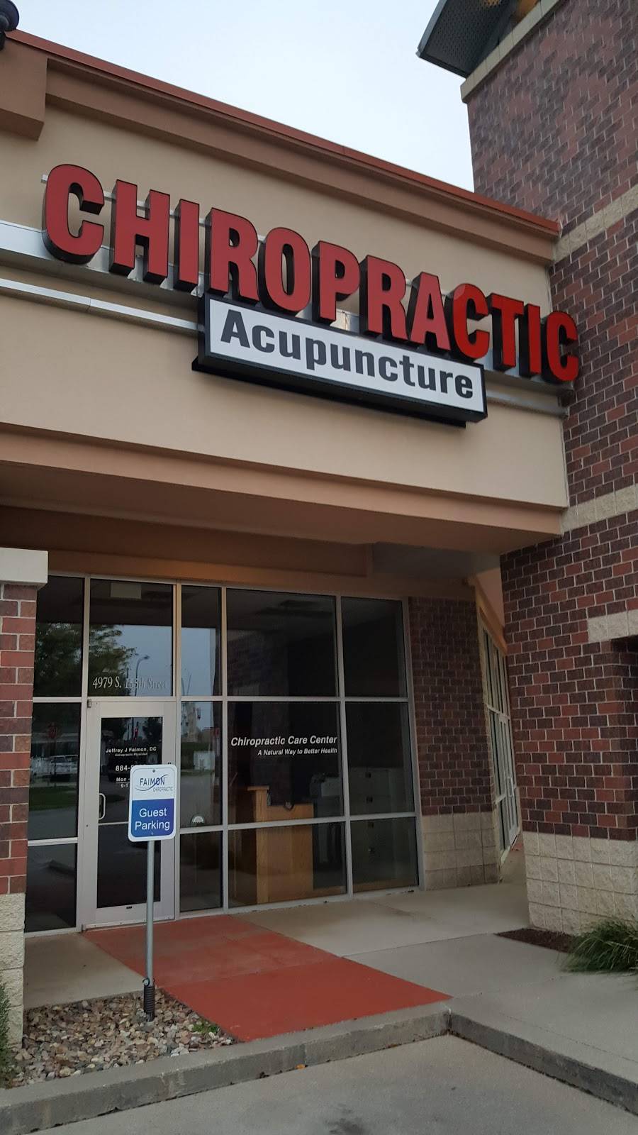 Faimon Chiropractic | 4979 S 155th St, Omaha, NE 68137, USA | Phone: (402) 884-5599