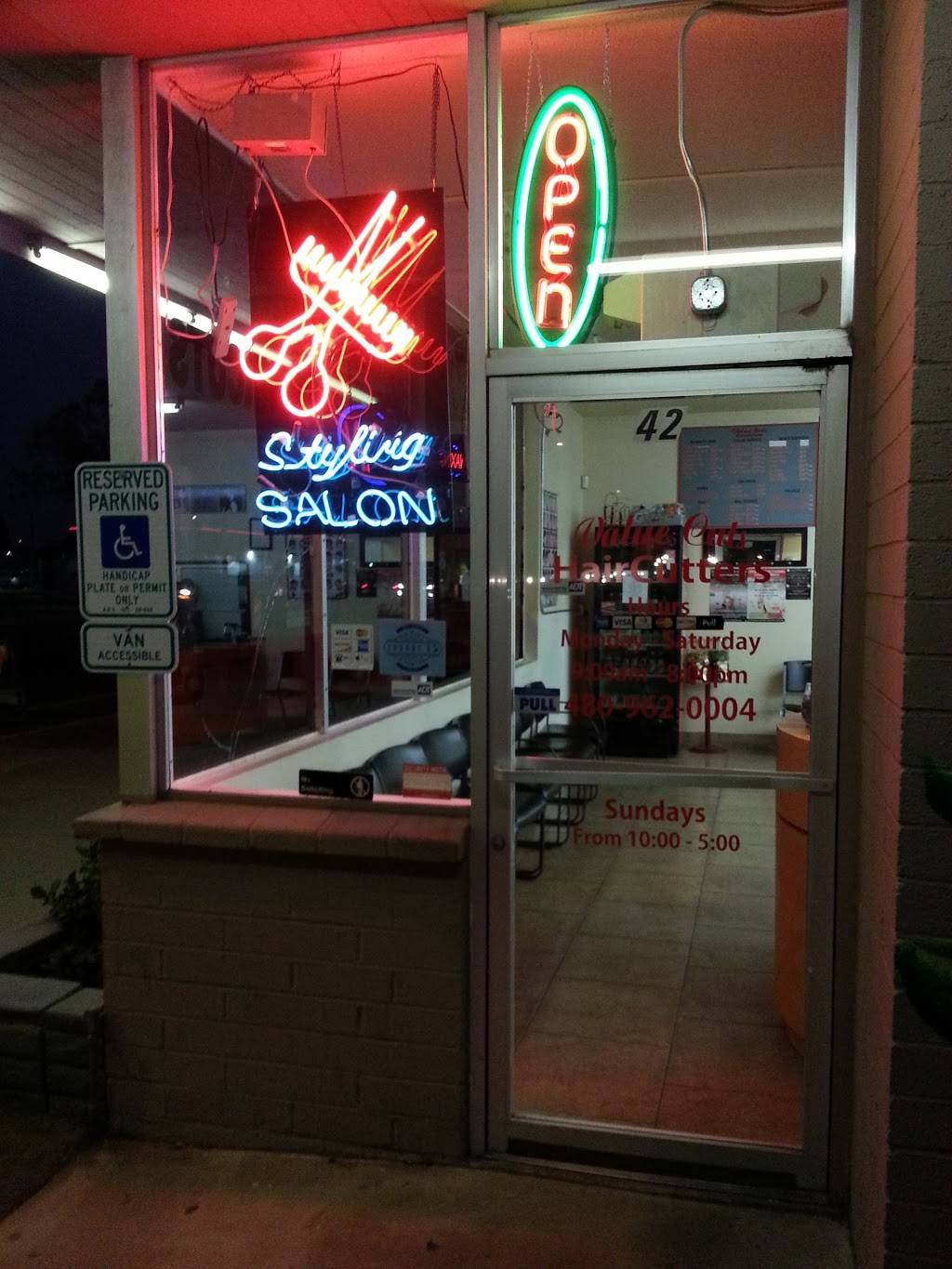 Value Cuts Haircutters | 42 N Stapley Dr, Mesa, AZ 85203, USA | Phone: (480) 962-0004