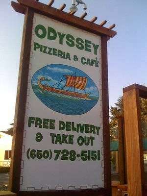 Odyssey Pizzeria & Cafe | 2350 Carlos St, Moss Beach, CA 94038, USA | Phone: (650) 728-5151