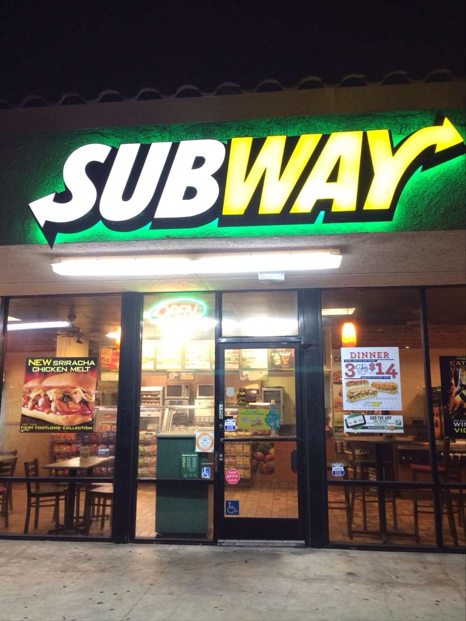 Subway Restaurants | 3801 Warner Ave Unit D, Huntington Beach, CA 92649 | Phone: (562) 592-4545