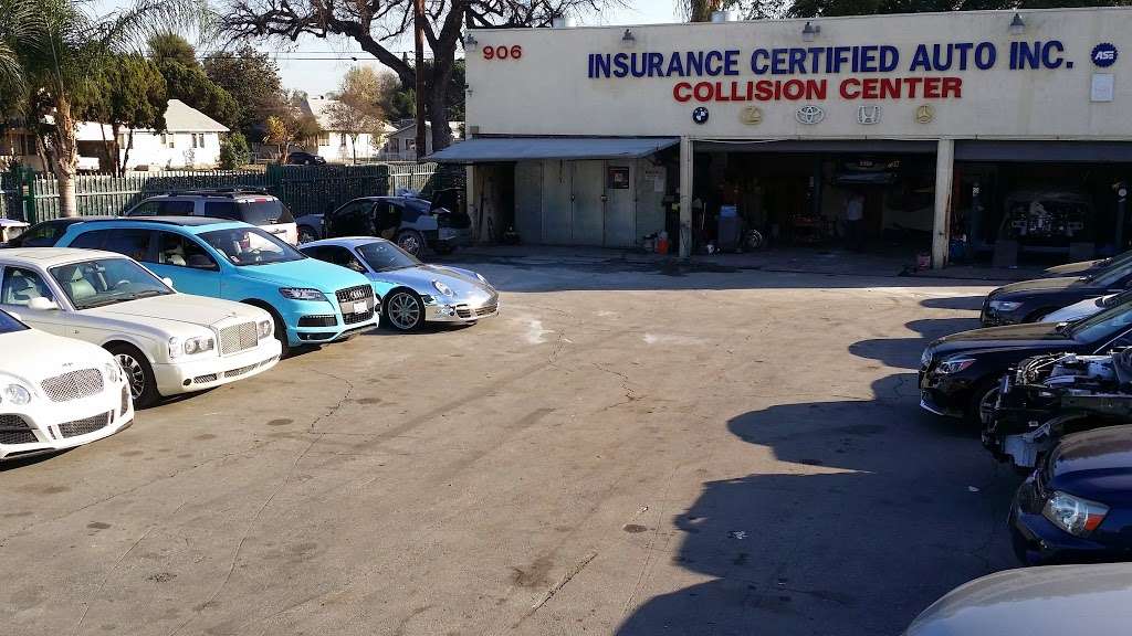 Insurance Certified Auto Cllsn | 906 W 2nd St, Pomona, CA 91766, USA | Phone: (909) 622-0800