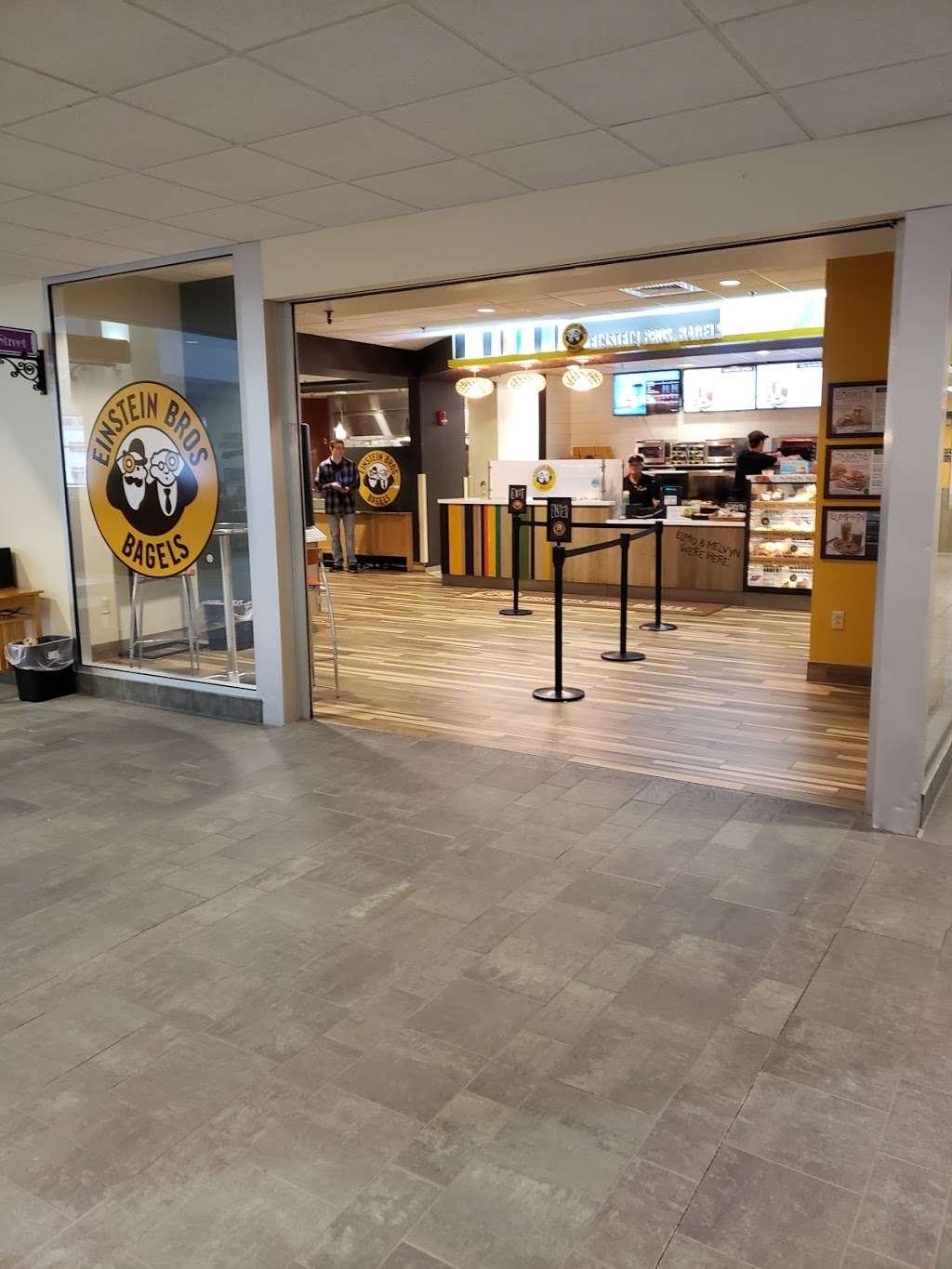 Einstein Bros. Bagels | 228 Wyman Pedestrian Mall, Whitewater, WI 53190, USA | Phone: (262) 472-5730