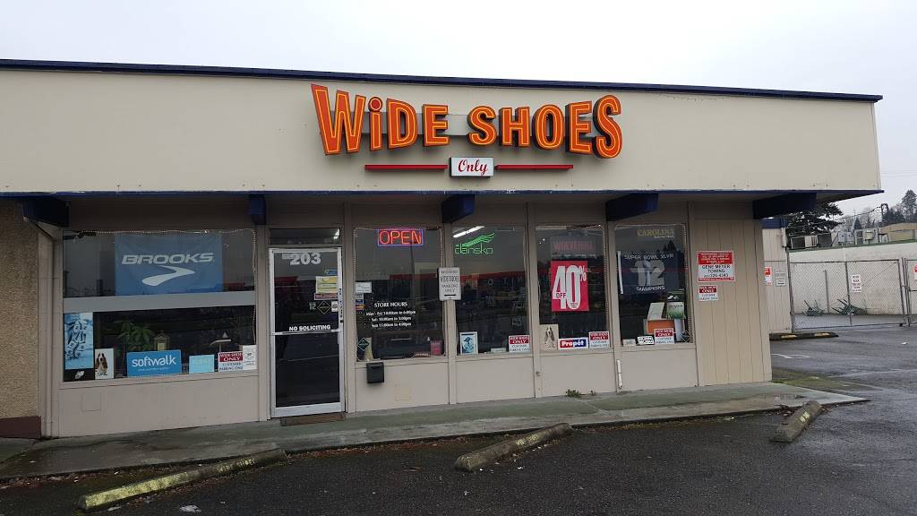 Wide Shoes Only | 203 Airport Way, Renton, WA 98057, USA | Phone: (425) 572-5613