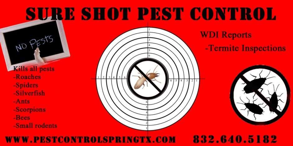 Sure Shot Pest Control | 30835 Trinket Dr, Spring, TX 77386, USA | Phone: (832) 640-5182