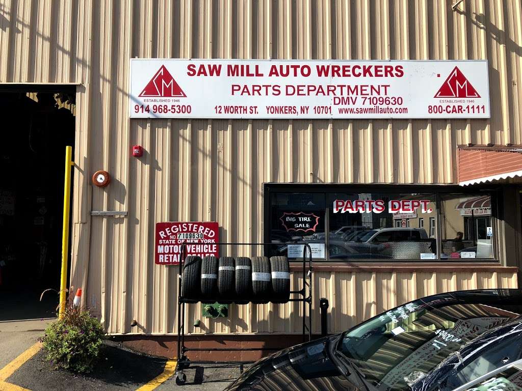 Saw Mill Auto Parts | 1, 12 Worth St, Yonkers, NY 10701, USA | Phone: (914) 968-5300