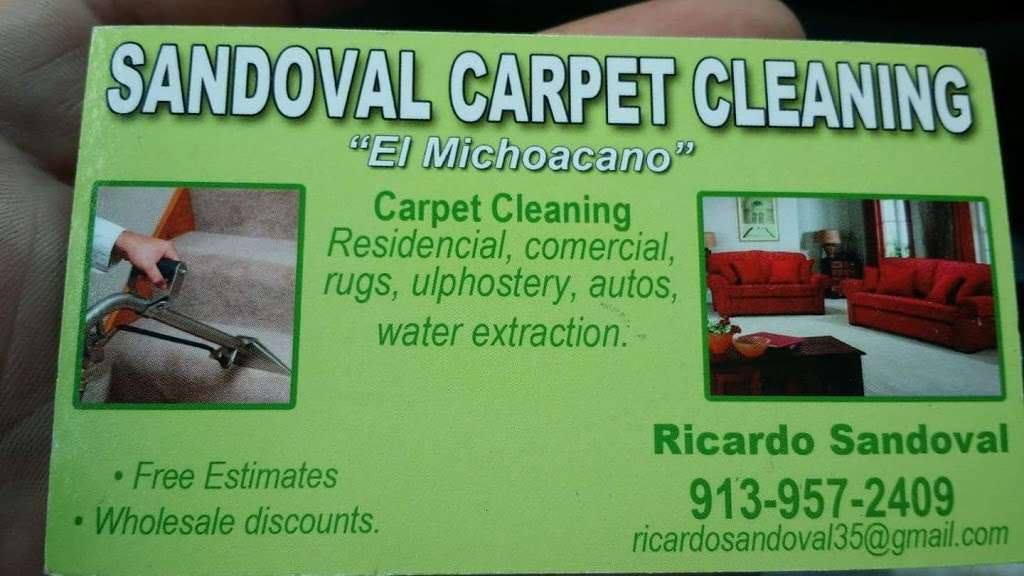 Sandoval Carpet Clean | 621 N Willie St, Olathe, KS 66061, USA | Phone: (913) 957-2409