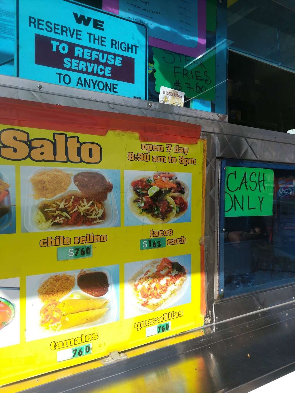 Tacos el salto | 2521 Springs Rd, Vallejo, CA 94591, USA | Phone: (707) 655-7943