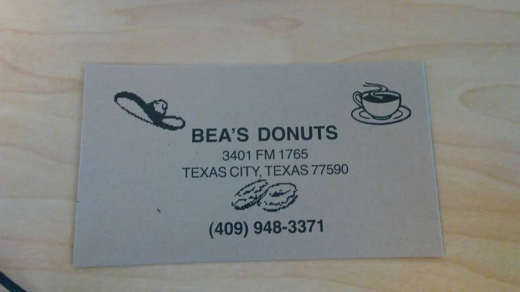 Beas Donuts | 3401 FM1765, Texas City, TX 77590 | Phone: (409) 948-3371