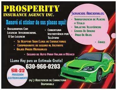 Prosperity Insurance Agency Inc. | 975 Aurora Ave, Aurora, IL 60505 | Phone: (630) 966-0203