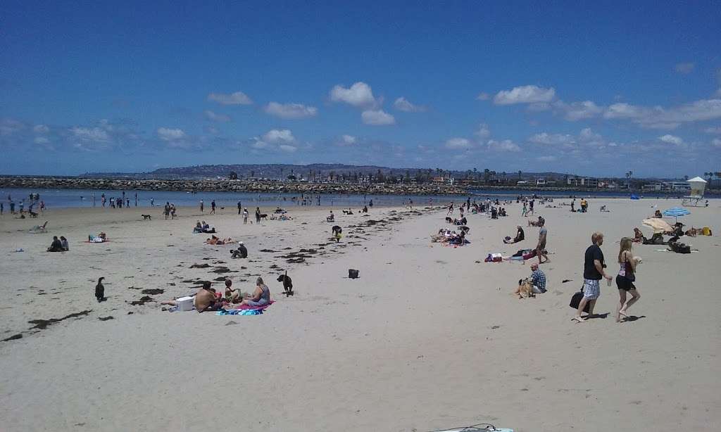 OB Dog Beach Free Parking Lot | 5156W W Point Loma Blvd, San Diego, CA 92107, USA