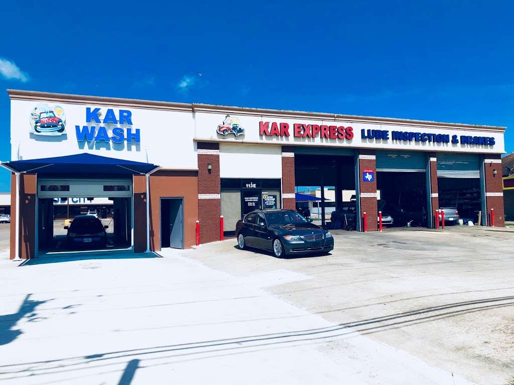 Kar Express Lube & Car wash | 113 Brazosport Blvd N, Clute, TX 77531, USA | Phone: (979) 265-9200