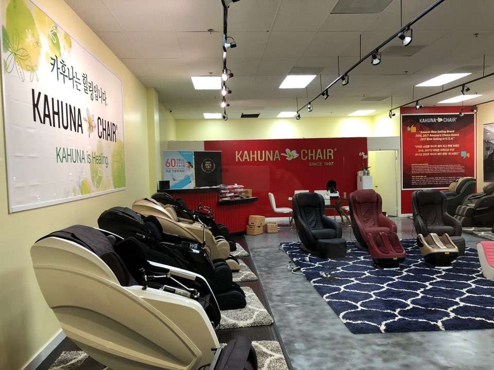 Kahuna massage chair. Irvine | 2700 Alton Pkwy, Irvine, CA 92606 | Phone: (949) 527-5000