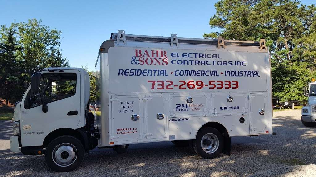 Bahr & Sons Electrical Contractors | 650 Atlantic City Blvd, Bayville, NJ 08721 | Phone: (732) 269-5333