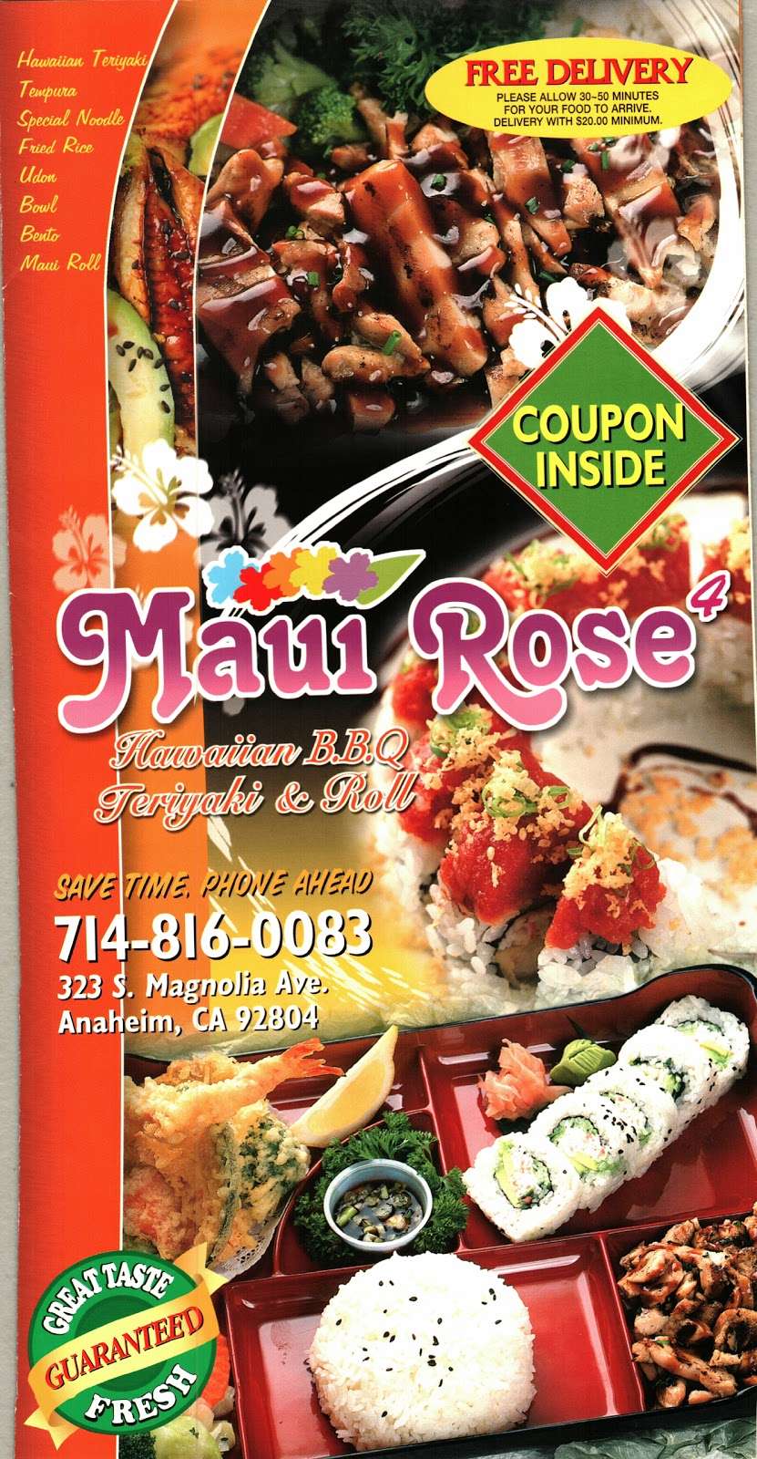 Maui Rose | 323 S Magnolia St, Anaheim, CA 92804 | Phone: (714) 816-0083