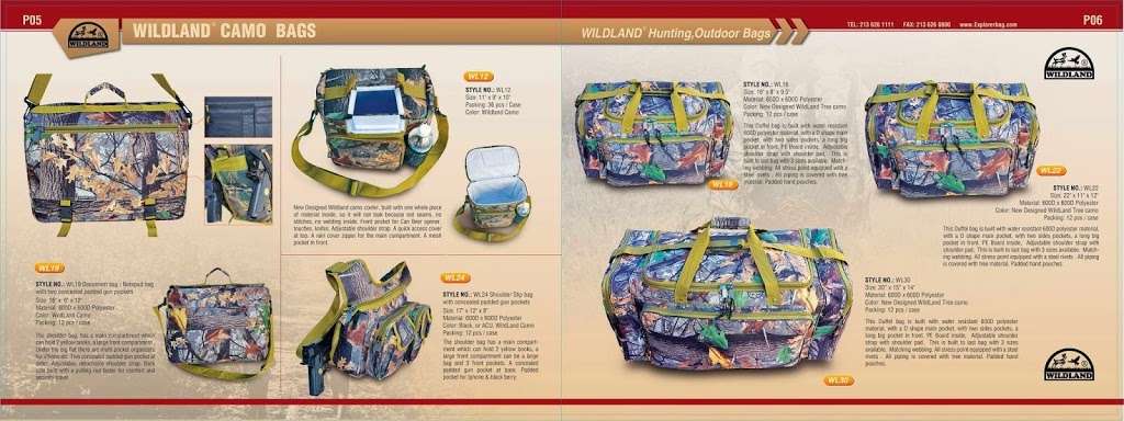 Explorer Bag | 1710 W 2nd St, Pomona, CA 91766, USA | Phone: (909) 622-6666