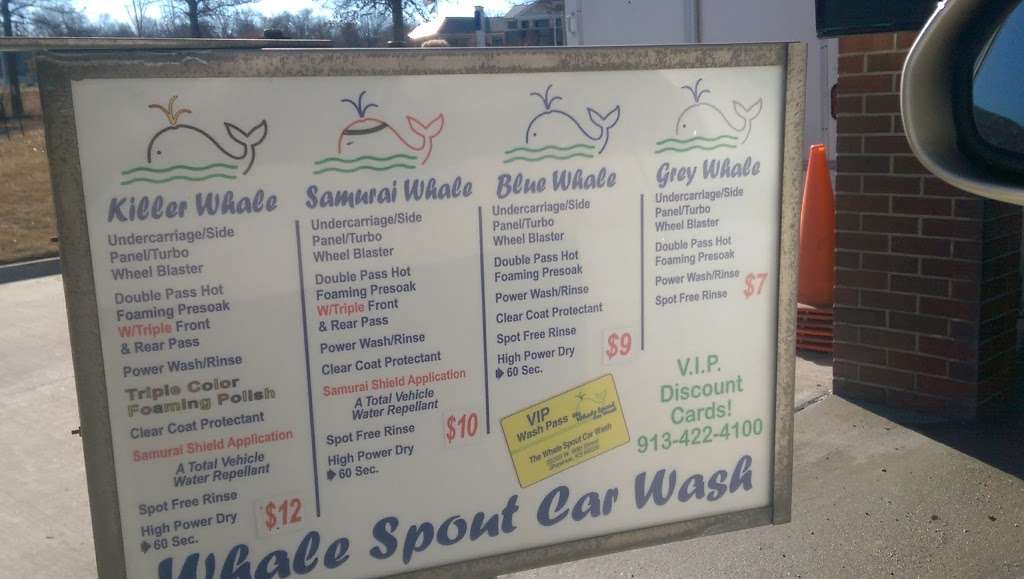 Whale Spout Car Wash | 22203 W 66th St, Shawnee, KS 66226, USA | Phone: (913) 422-4100