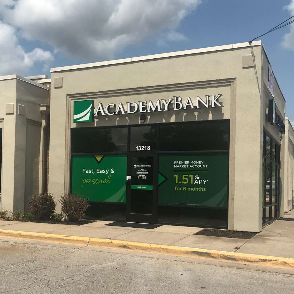 Academy Bank | 13218 W 87th St, Lenexa, KS 66215 | Phone: (913) 242-3430