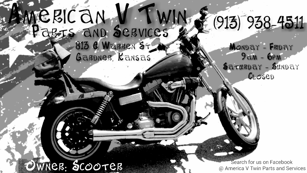 American V Twin parts and service. | 813 E Warren St, Gardner, KS 66030, USA | Phone: (913) 938-4511