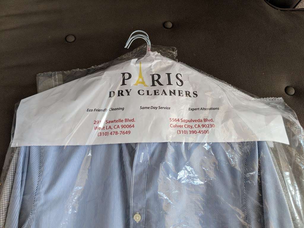 Paris Dry Cleaners | 2916 Sawtelle Blvd, Los Angeles, CA 90064, USA | Phone: (310) 478-7649