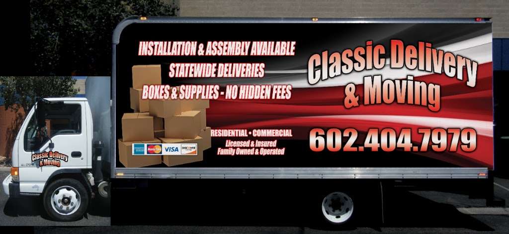 Classic Delivery and Moving, Inc | 13416 N Cave Creek Rd, Phoenix, AZ 85022, USA | Phone: (602) 404-7979