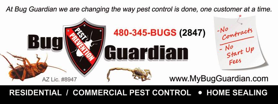 Bug Guardian Pest Prevention | 2059 E Winchester Way, Chandler, AZ 85286, USA | Phone: (480) 345-2847