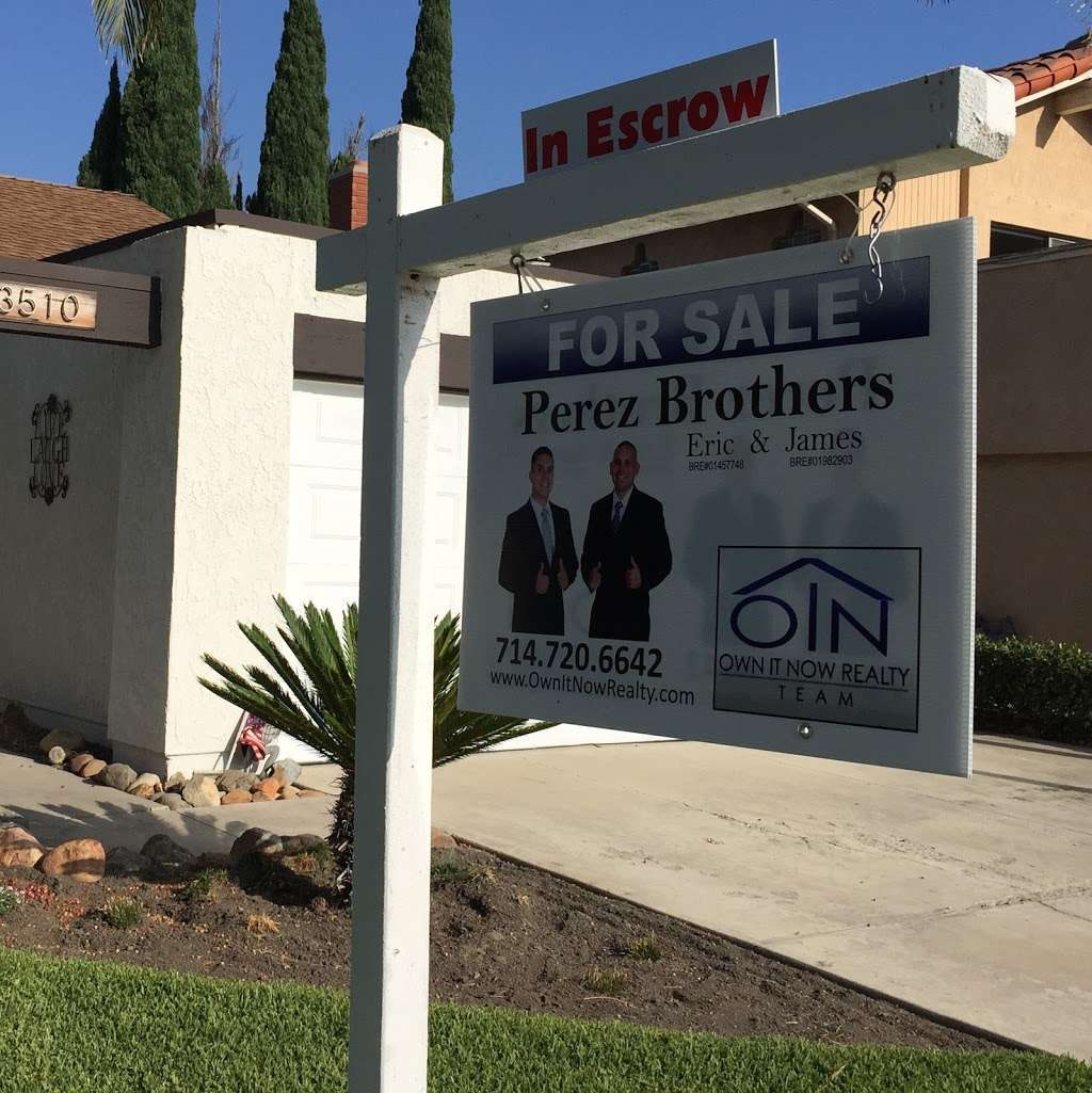 Perez Brothers Own It Now Realty Team | 740 El Camino Real #201, Tustin, CA 92780 | Phone: (714) 720-6642