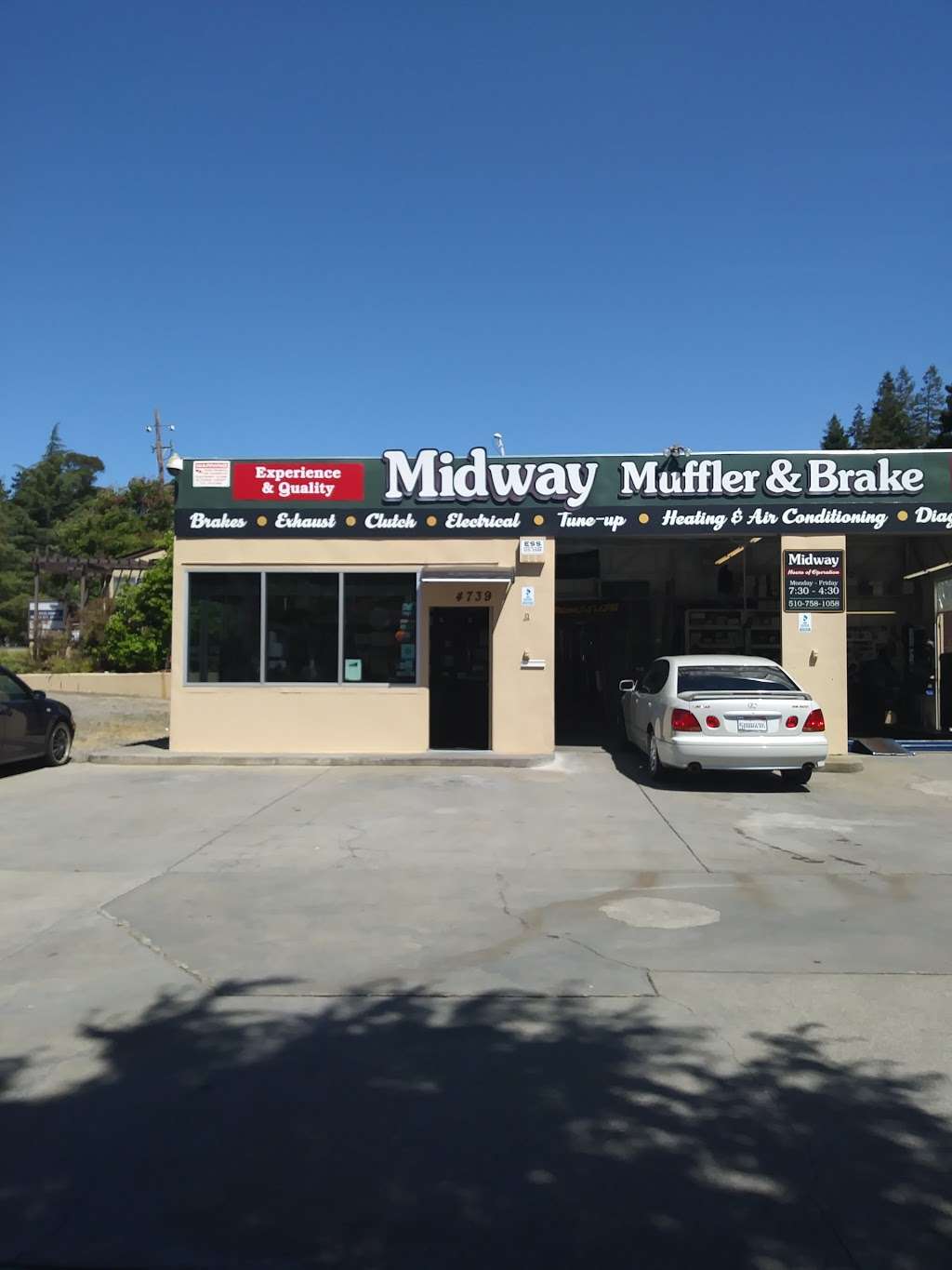 Midway Muffler & Brake | 4739 Appian Way, El Sobrante, CA 94803, USA | Phone: (510) 758-1058