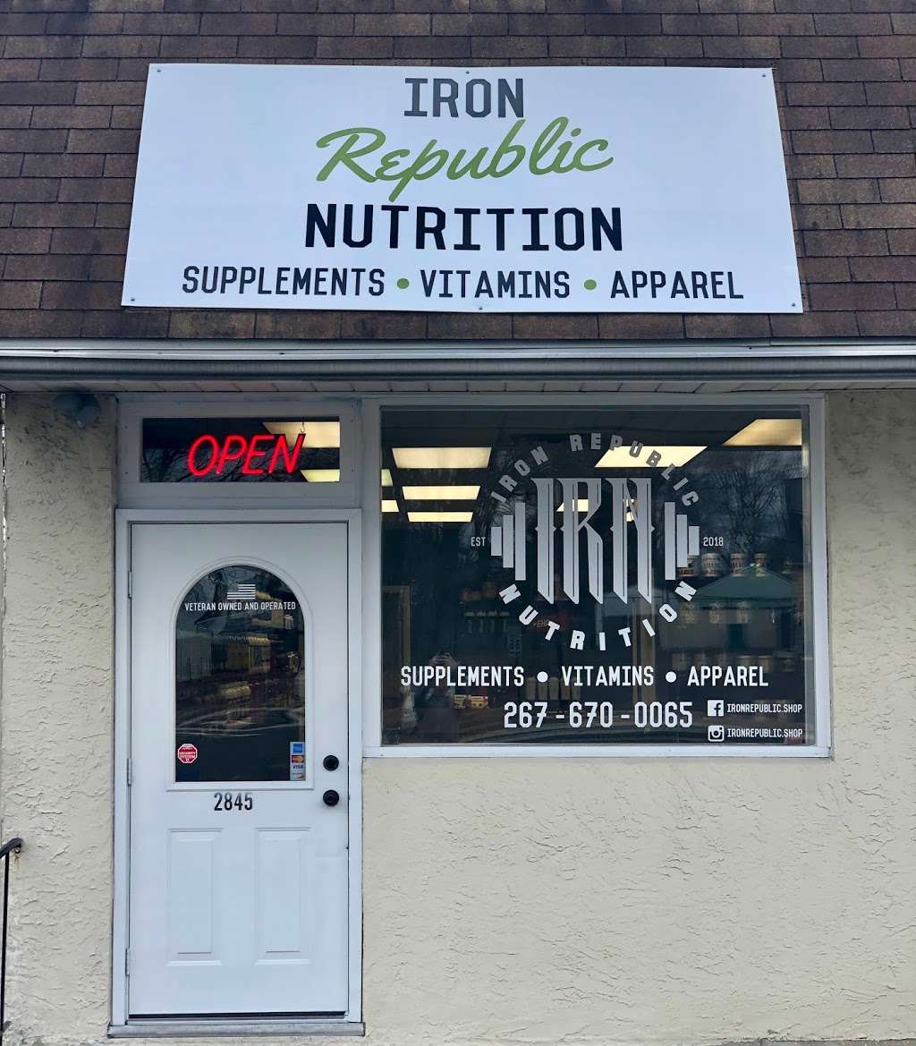 Iron Republic Nutrition | 2845 Bristol Pike, Bensalem, PA 19020, USA | Phone: (267) 670-0065