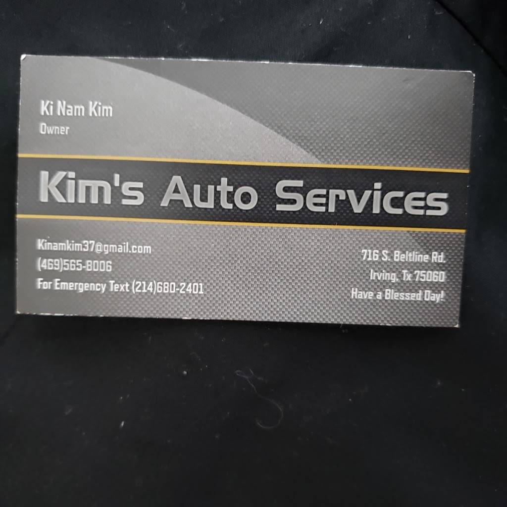 Kims Auto Services | 716 S Belt Line Rd, Irving, TX 75060, USA | Phone: (469) 565-8006